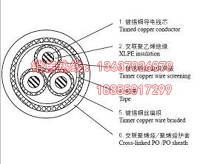 CBPJP船用變頻屏蔽電纜